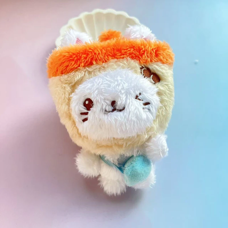 Kpop NCT Wish Sakuya RIKU YUSHI Tee-Katzen-Plüschpuppe Hund-Schlüsselanhänger NTCWISH Cartoon-Taschenanhänger Schlüsselanhänger NCT Wichu Fans Sammelgeschenk Image