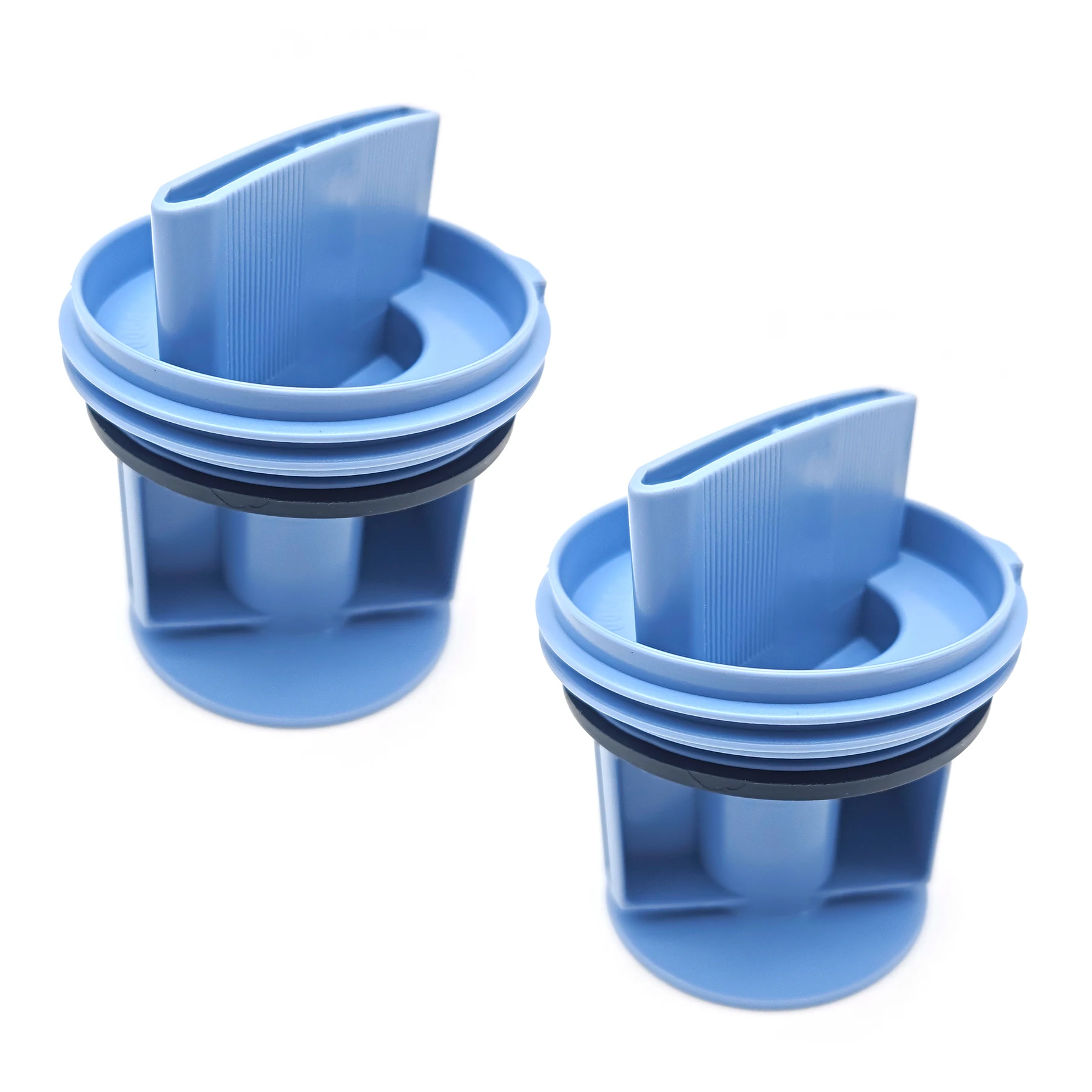 2 Stück Waschmaschinen-Ablauffilter 647920 00647920 605010 00605010 für Bosch Siemens Waschmaschine Ablaufpumpe Flusenfilter