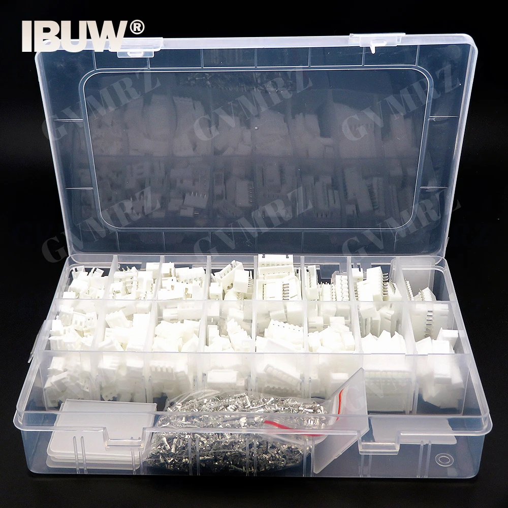 1330PCS XH2.54 2,5mm 2/3/4/5/6/7/8/10 Pin Gehäuse Männlich Weiblich Pin Kopf Stecker Adapter Stecker Set Perfekt Kompatibel JST-XHP Image