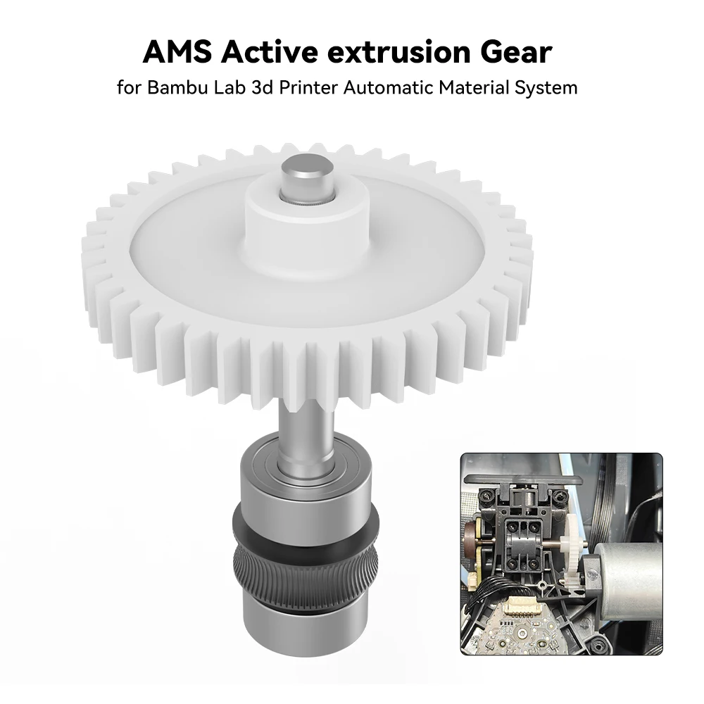 Für Bambu Lab 3D-Drucker AMS Aktive Extrusionsradbaugruppe zum aktivfahren des Filaments vorwärts Image