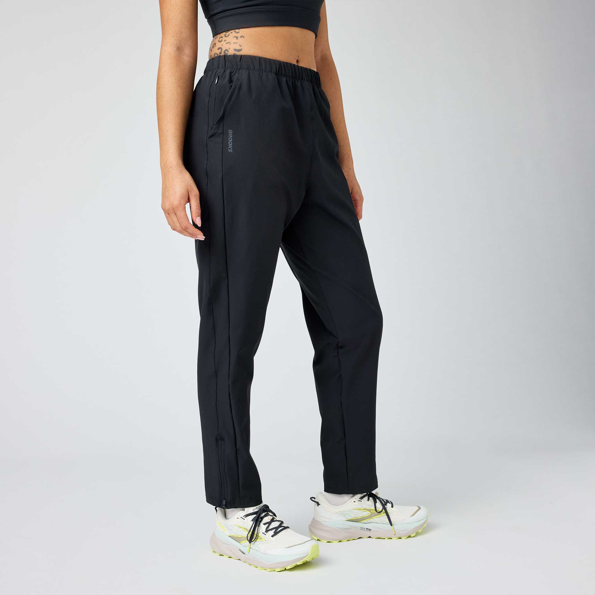 Brooks Canopy Pant Women's Running Apparel Black
