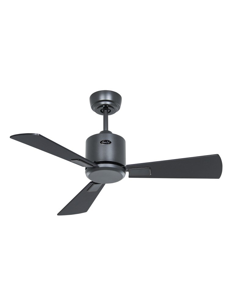 eco neo III 92, ventilator ohne licht, korpus anthrazit, flügel teak und schwarz, casafan Image