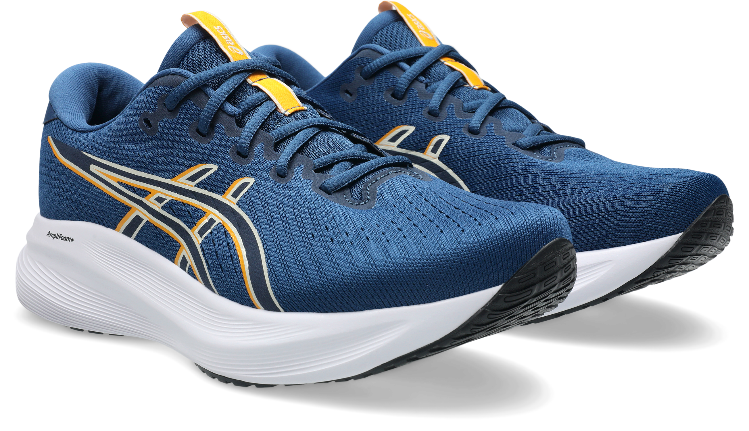 Laufschuh ASICS "GEL-EXCITE 11", Herren, Gr. 45, twilight blau, light dust, Synthetik, Schuhe Laufschuh