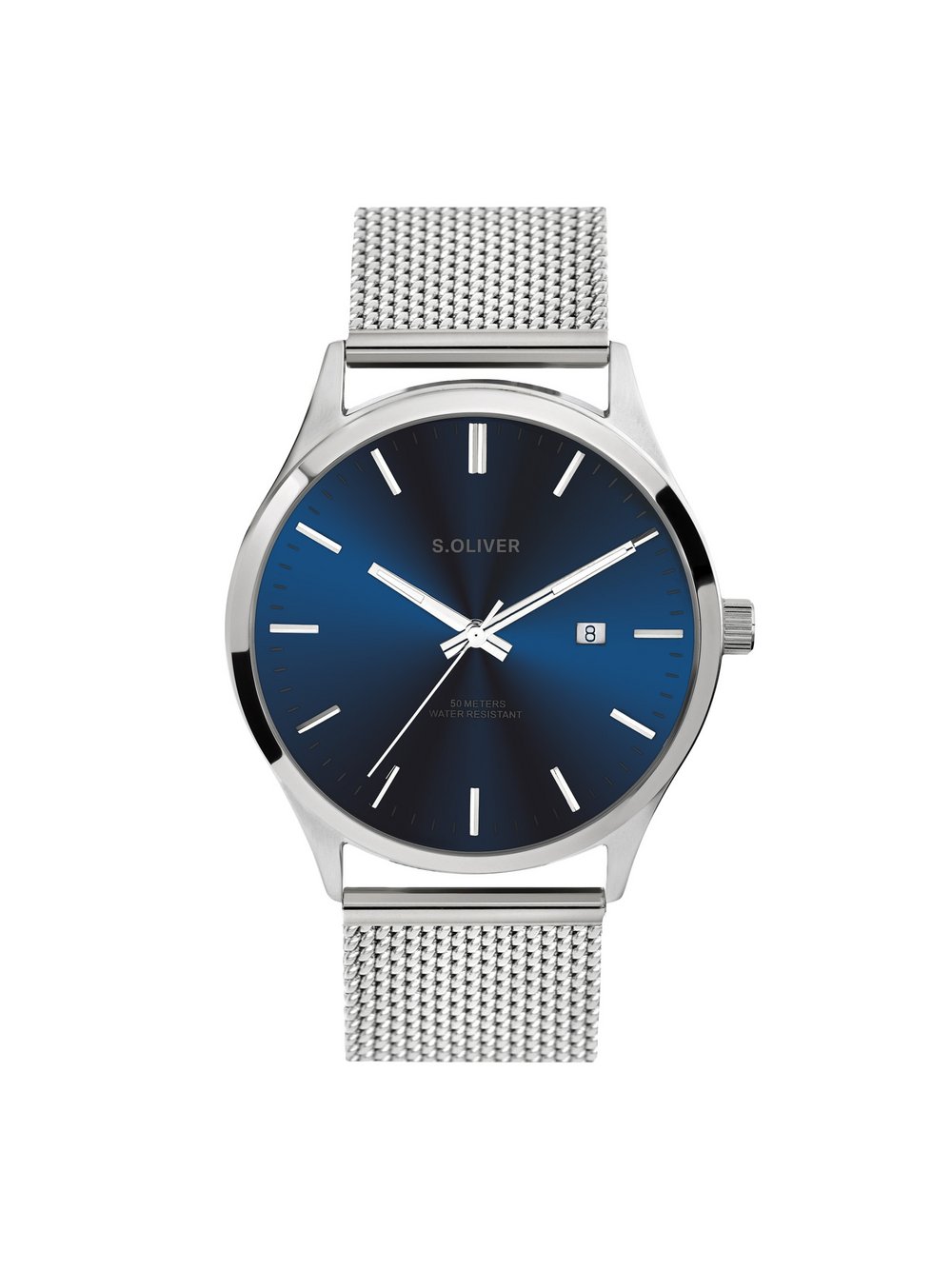s.Oliver Armbanduhr Herren silber, ONE SIZE Image