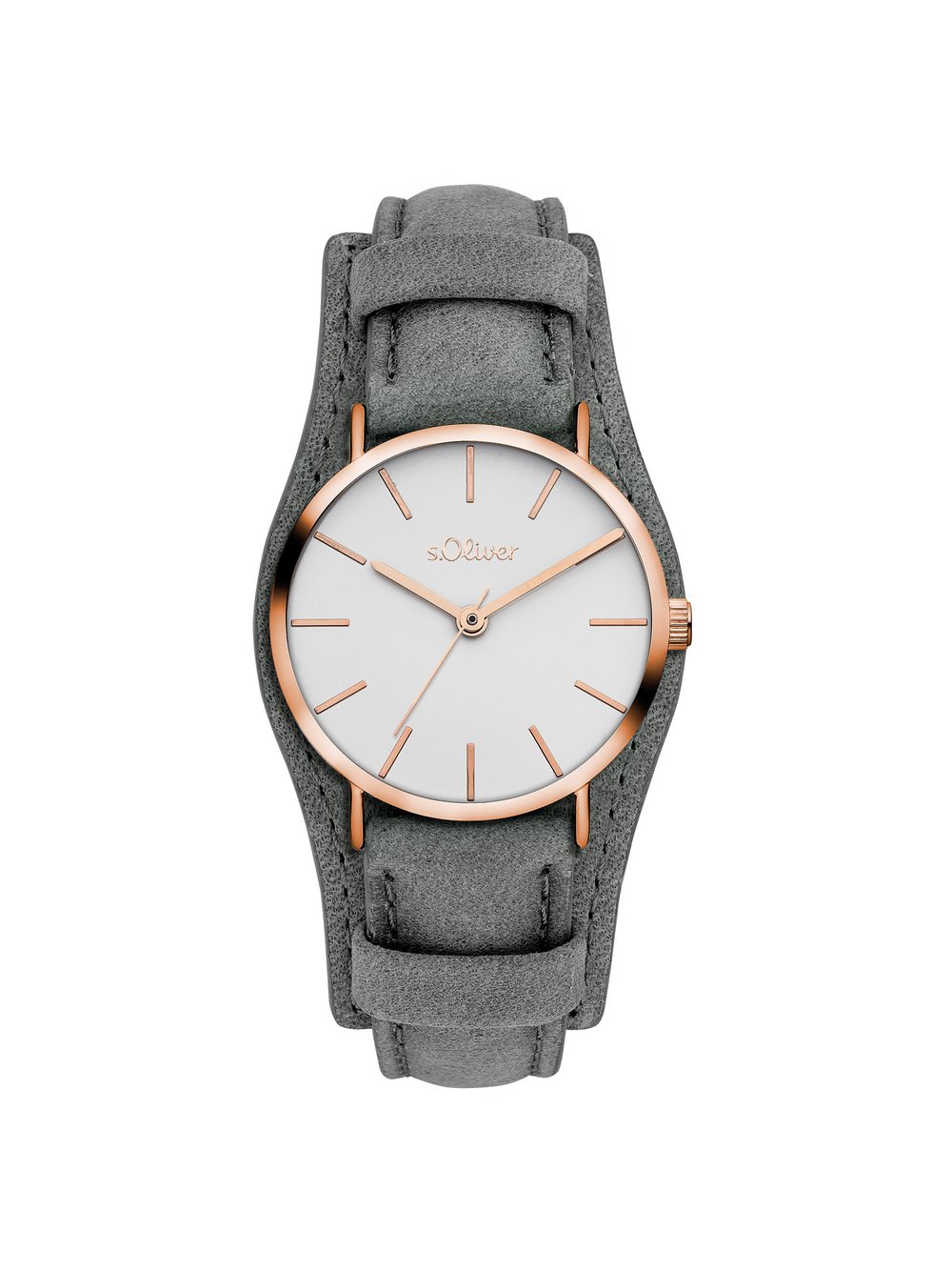 s.Oliver Armbanduhr Damen grau, ONE SIZE Image