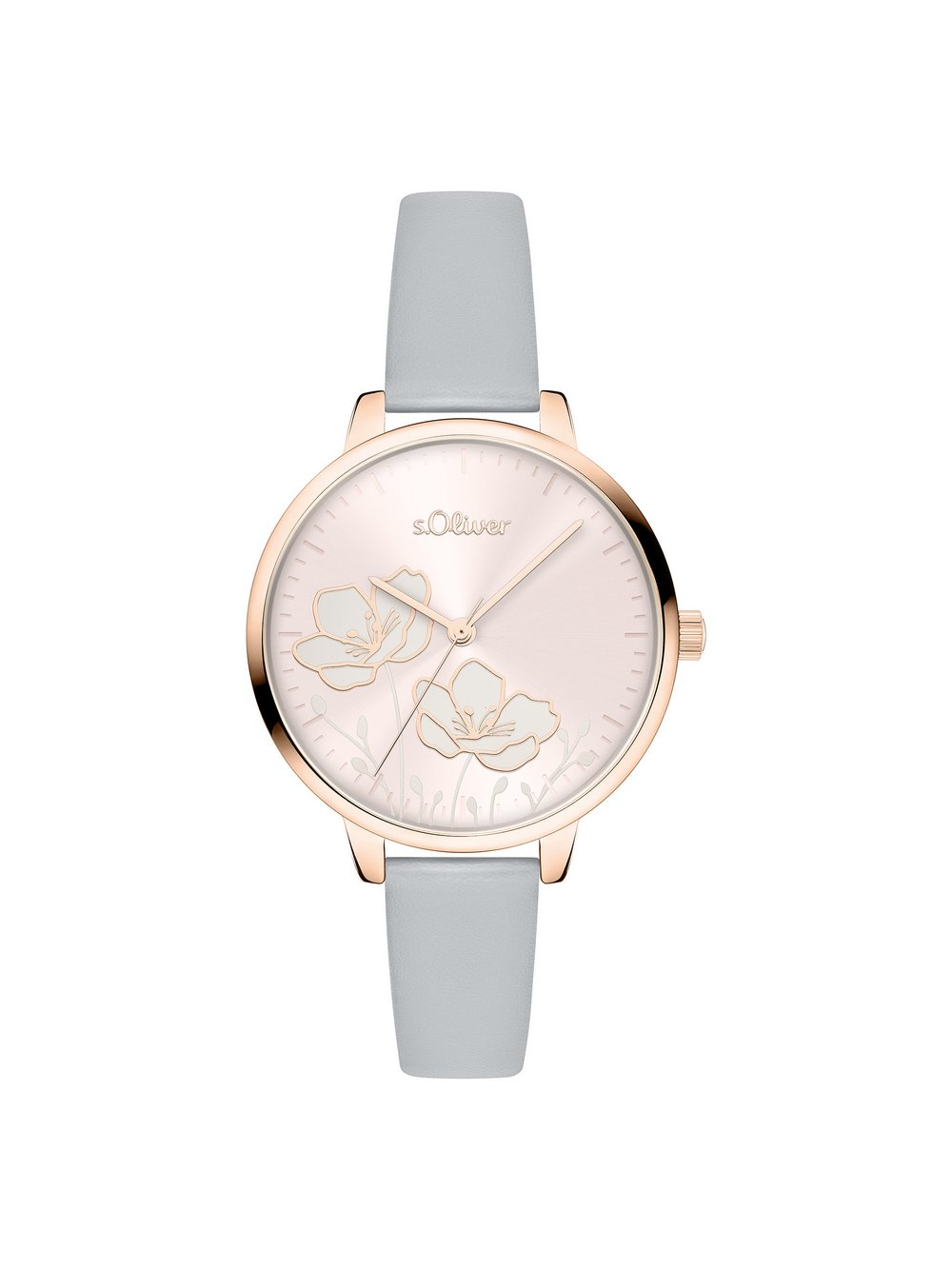 s.Oliver Armbanduhr Damen grau, ONE SIZE Image
