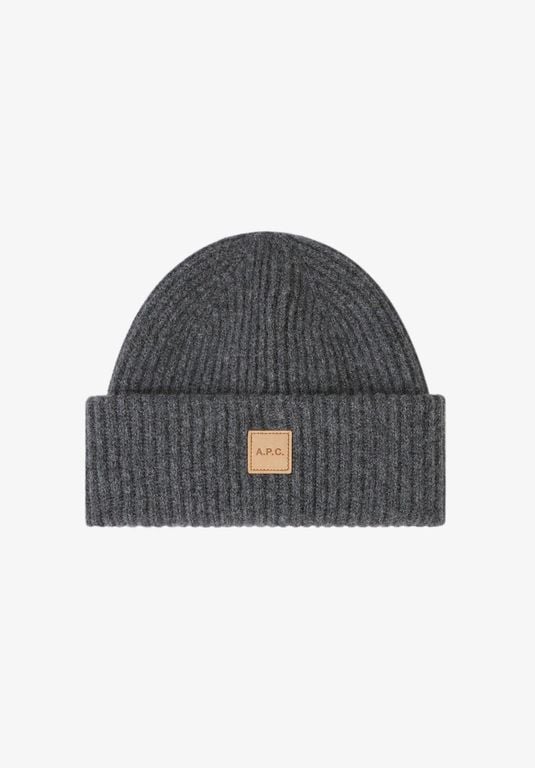 A. P.c. Michele Knit Beanie Size: Small/medium In Heather Charcoal Gray - Gray - A.P.C. Hats