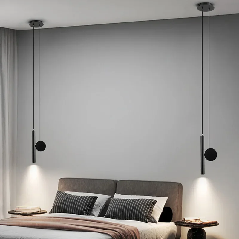 Nordic LED Anhänger Lichter Schwarz Weiß Gold Kronleuchter Hängen Anhänger Lampen Restaurant Esszimmer Bar Decor Suspension Glanz