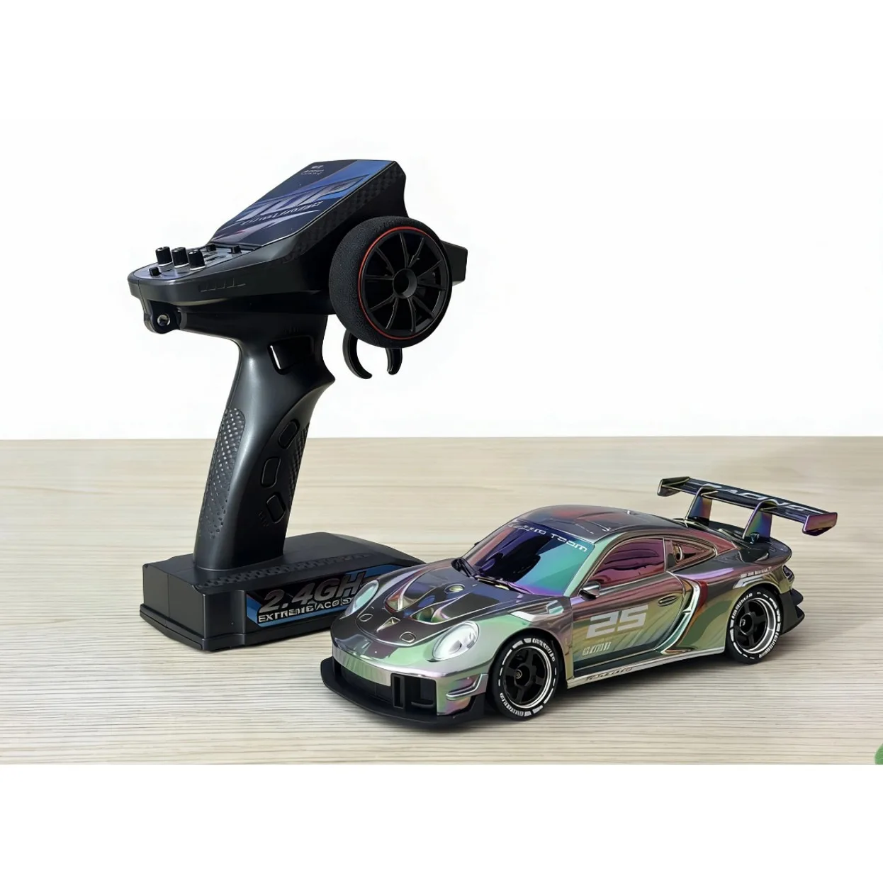 Fahrbereites Komplettset 1:24 MINI-Q8 4WD Vollproportional RC Drift Mosquito Auto FATJAY Modell für Anfänger Image