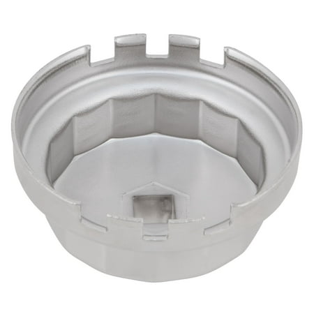 Performance Tool W54120 Oil Filter Wrench for Toyota Lexus and Scion 2.0 To 5.7 Liter Engines w/ 64mm Cartridge Style Oil Filter System - Perfect for Camry RAV4 Tacoma Highlander Sienna Tundra