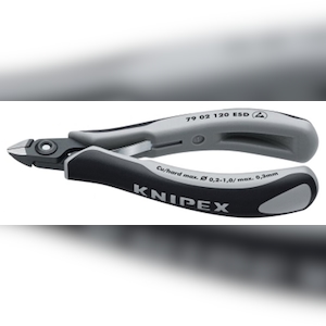 KNIPEX ESD Präzisions-Elektronik-Seitenschneider, Mini-Kopf, 120 mm Image