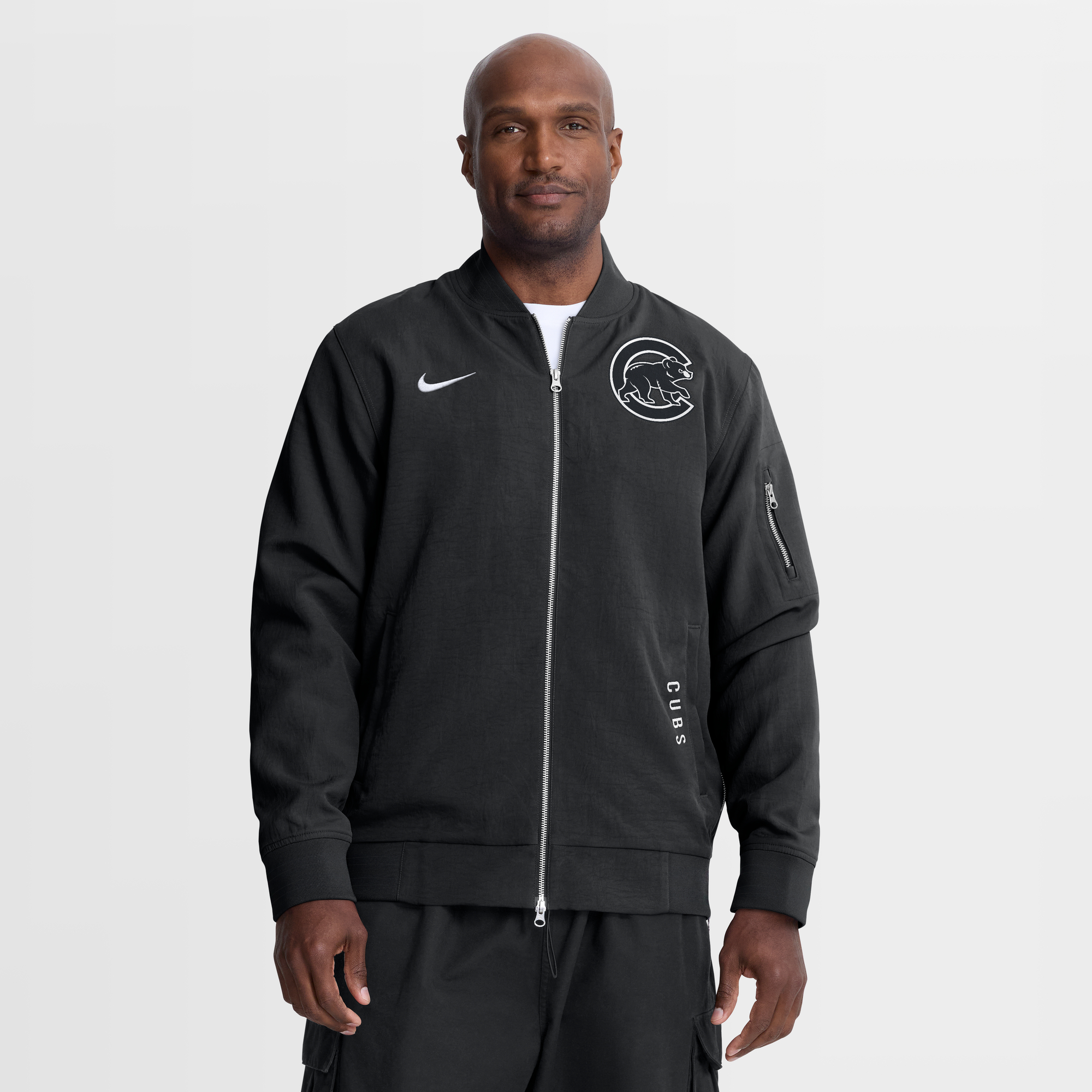 "Chicago Cubs Nike Dugout Bomberjacke – Herren" Image