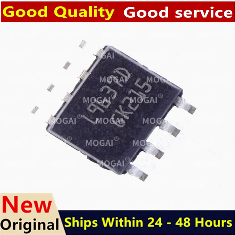 (2–5 Stück) 100 % neuer L9637D L9637 L9637DTR L9637D013TR 9637D SOP8-Chipsatz Image