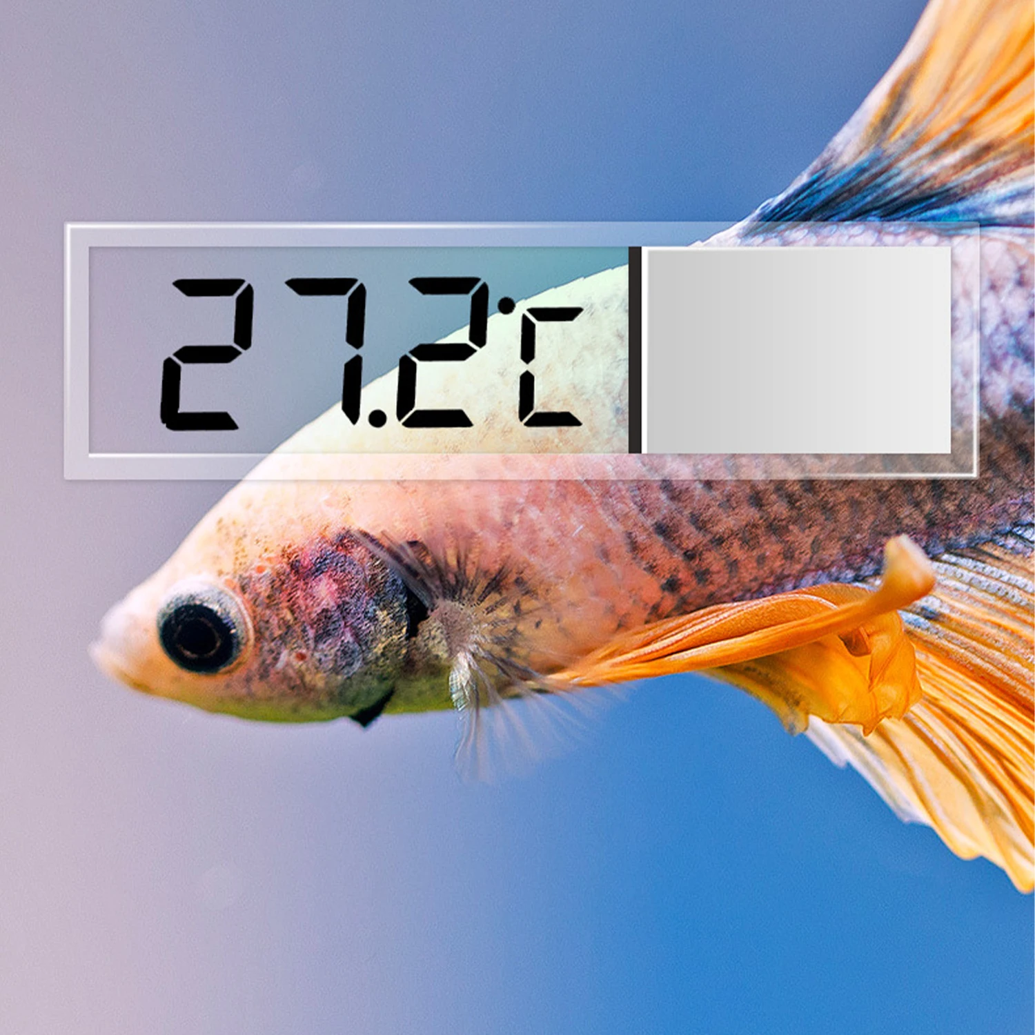 Aquarium Thermometer Elektronische LCD Digital Aquarium Temperatur Messung Aquarium Temp Meter Aquarium Zubehör 1pc Image