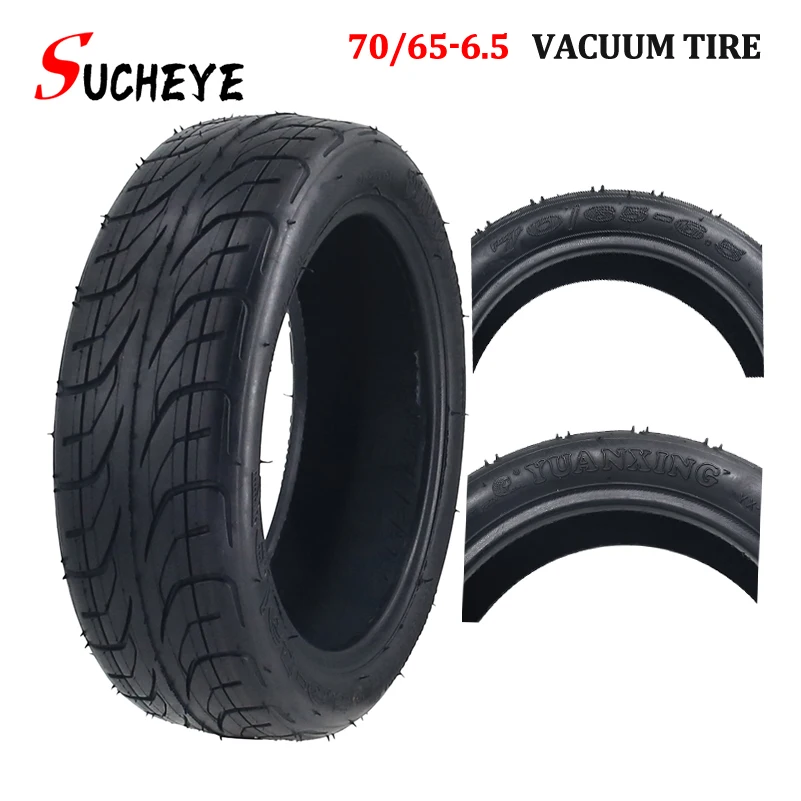 70/65-6,5 Tubeless-Reifen, stoßfester Gummi-Scooter-Reifen 70 65 6,5 Tubeless für Millet 9 Balancing Scooter & Pro Image
