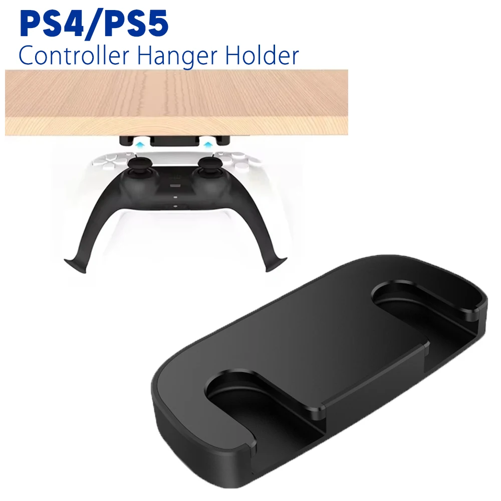 Gamepad Collect Halterung für PS4 PS5 Controller, PS4/PS5 Game Controller Aufhänger Halter, Untertisch Hängendes Lagerregal Image