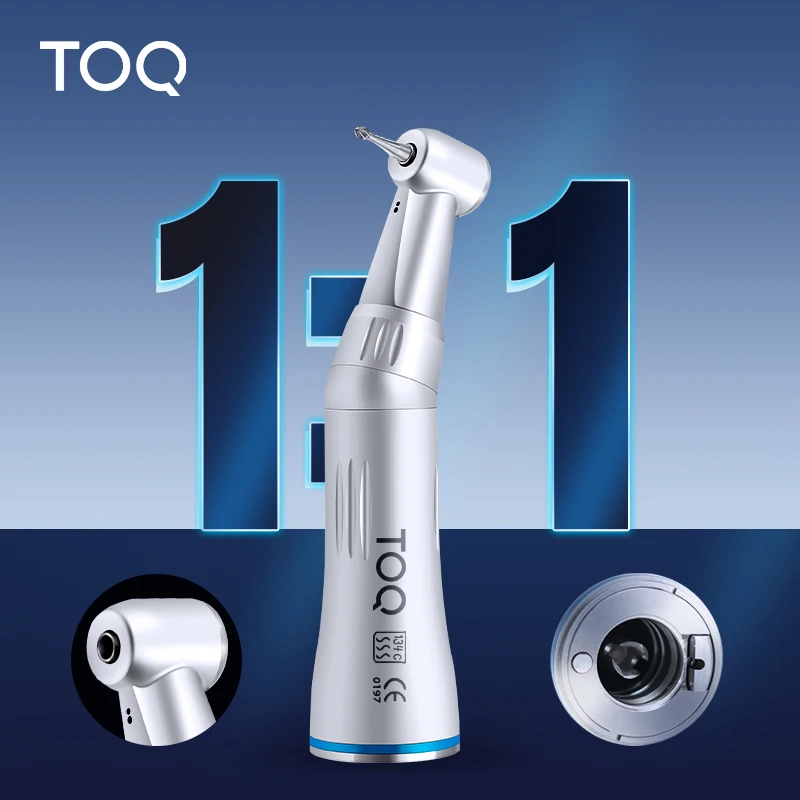 Winkelstück mit innerem Wasserspray, Dental-Luftturbinen-Handstück mit niedriger Geschwindigkeit, entworfen für Zahnärzte, klinische Ausrüstung für die Zahnheilkunde Image