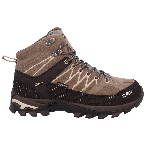 CMP - Women's Rigel Mid Trekking Shoes Waterproof - Wanderschuhe 41 | EU 41 braun/schwarz