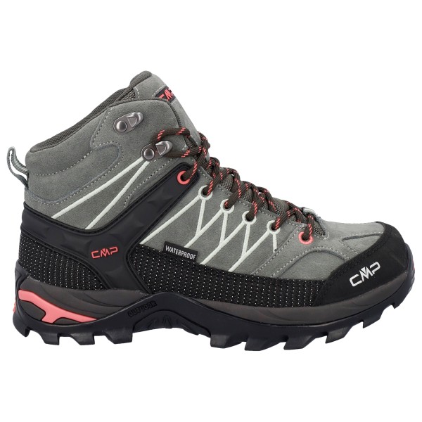 CMP - Women's Rigel Mid Trekking Shoes Waterproof - Wanderschuhe 41 | EU 41 schwarz/grau