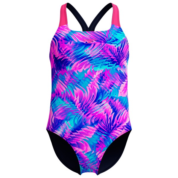 Speedo - Kid's Digital Allover Powerback - Badeanzug Gr 164 lila