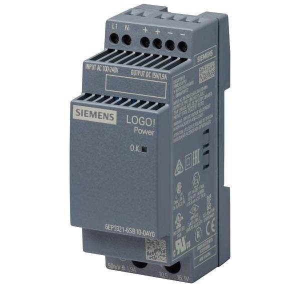 Siemens Dig.Industr. LOGO!POWER 6EP3321-6SB10-0AY0 6EP33216SB100AY0 Image