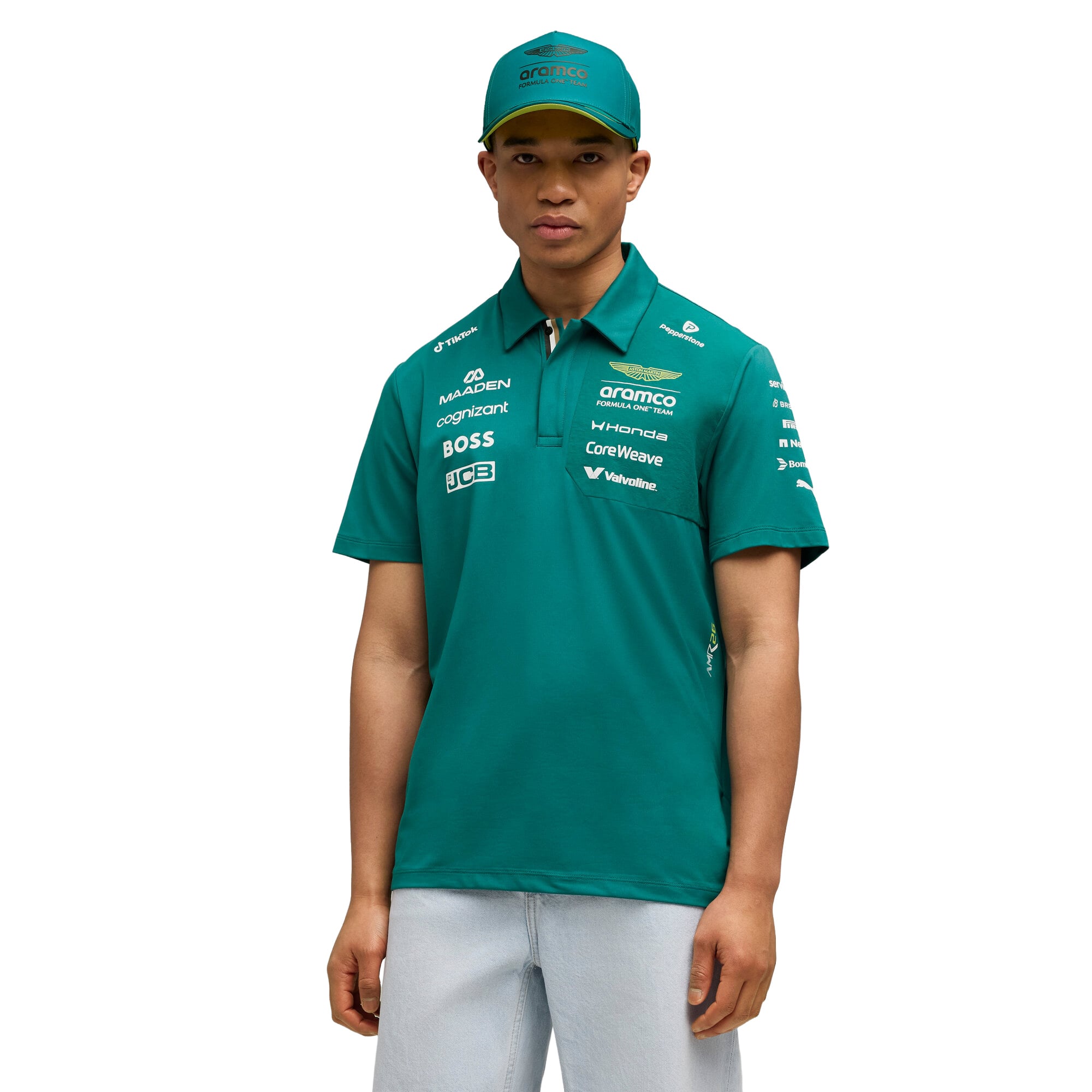 Polo Aston Martin F1 Aramco Cognizant F1 2026 Team - unisexe Taille: S