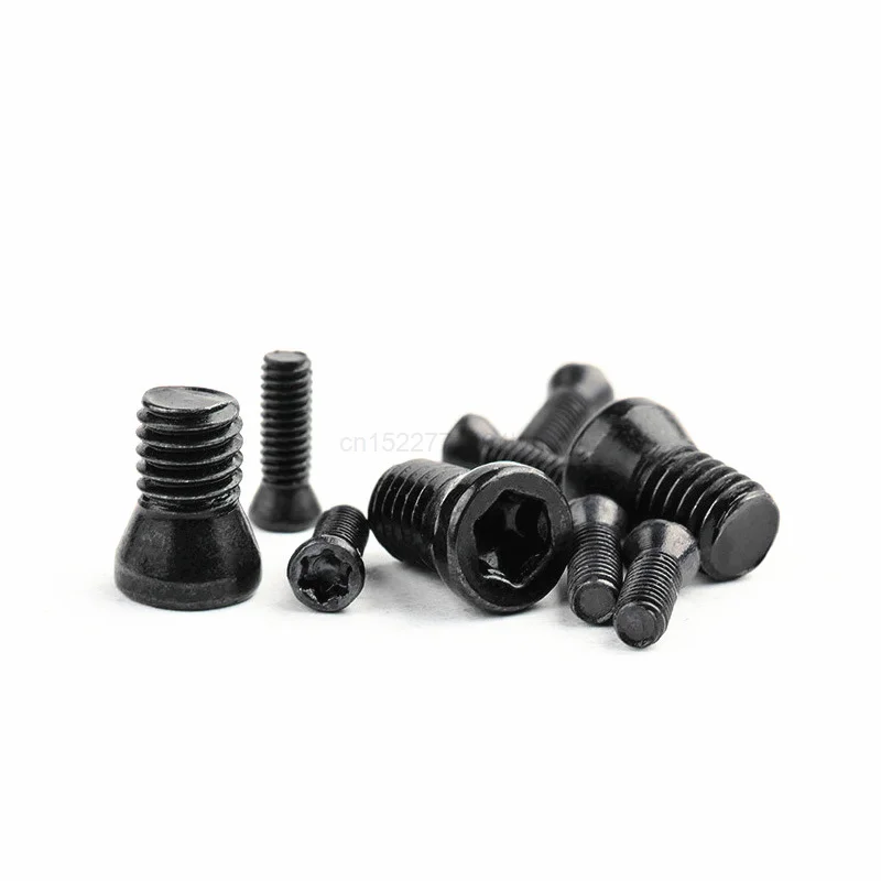 20-50 pz M1.6 m1.8 m2 m2.2 m2.5 m3 m3.5 m4 M4.5 M5 M6 inserto CNC vite Torx per sostituisce inserti in metallo duro utensile per tornio CNC