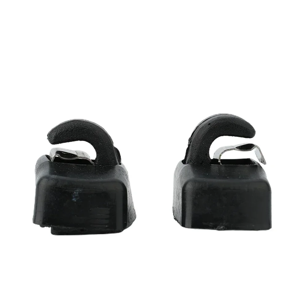 Gancio a clip fisso per visiera parasole per auto nera per Passat B5 B6Beetle Golf MK4 3B 0857561 Sostituzione della staffa di fissaggio del supporto per supporto per parasole B