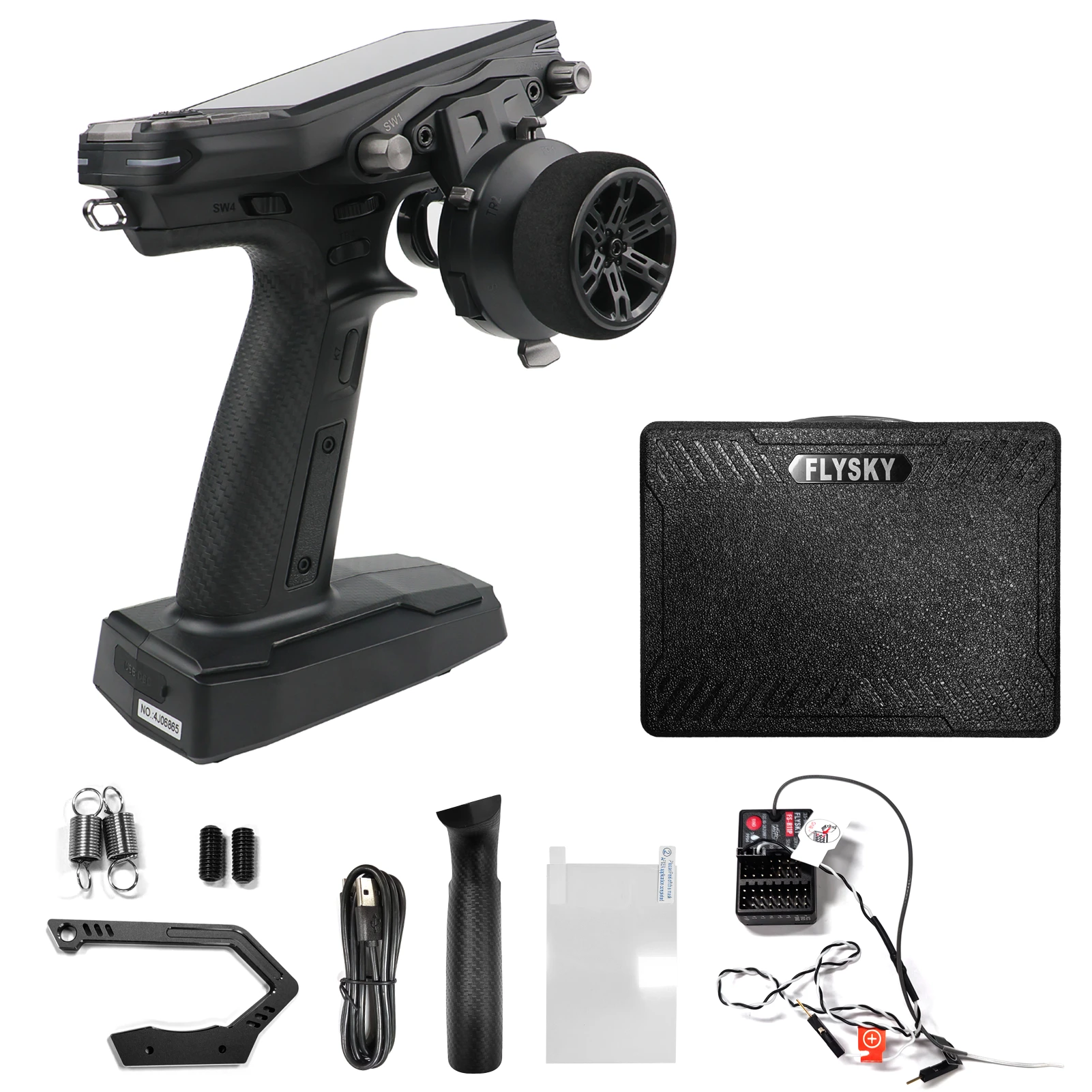 Empfänger 2,4 GHz 11CH Fernbedienung 3,5 Zoll Bildschirm Dual Antenne Sender mit Empfänger Set für RC Auto Boot Sender Image
