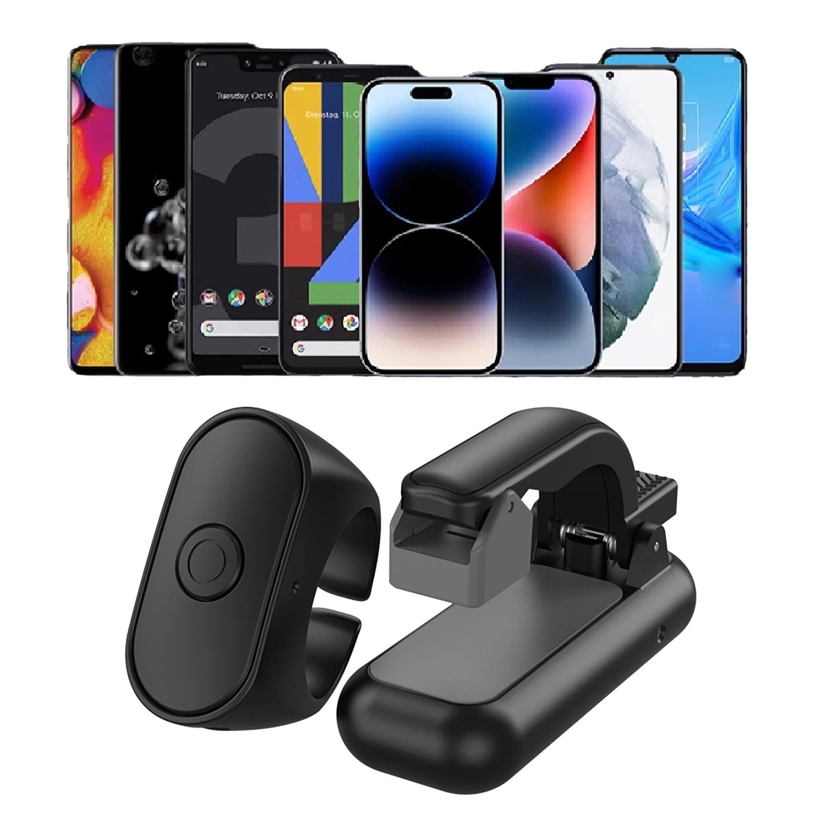 2-in-1 Page Turner Clicker Leichter Page Turner Remote Record Triggers Remote für Kindle Paperwhite Zubehör Image