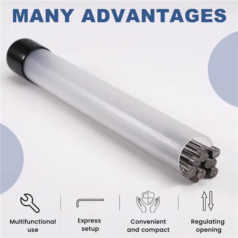 ABVE-Key Tube Richtkern Stange Blasinstrument Reparaturwerkzeuge Flöte Klarinette Saxophon Werkzeuge Image