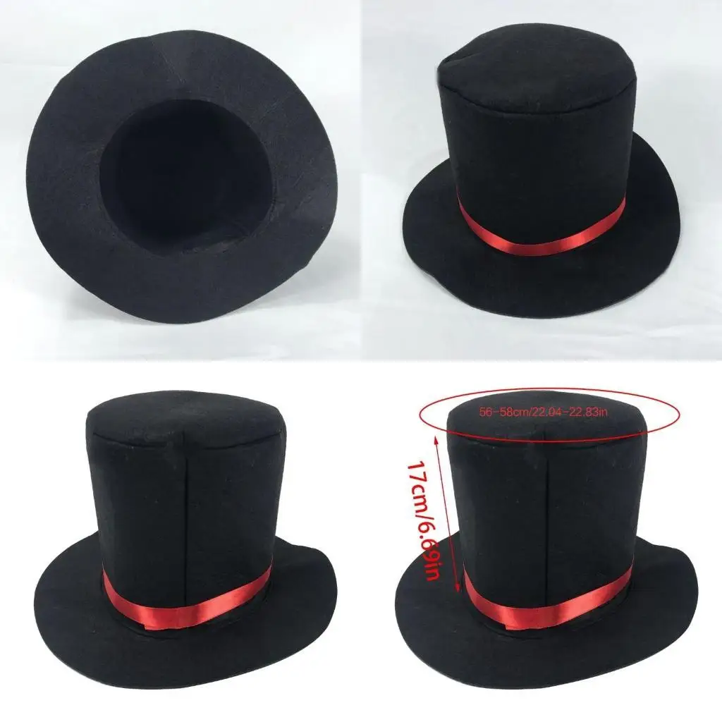 P9FE Black Top Magier Top Bowler Top Halloween Image