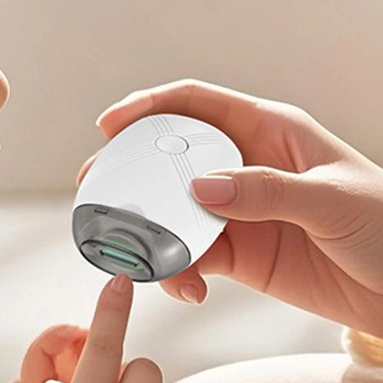 Fingernagel- und Zehennagelschere, Pediküre-Polierer, Elektrischer Nagelknipser mit 3 Geschwindigkeiten, Automatischer Maniküre-Trimmer für Erwachsene und Babys Image