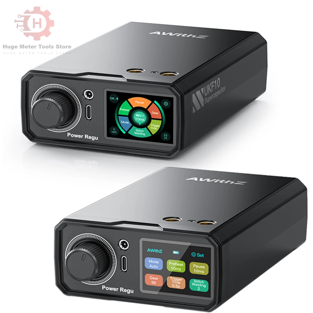 13860 W/10200 W/9000 W Punktschweißgerät, 99 Stufen, einstellbares Schweißgerät mit Pedal 1650 A/1725 A/1330 A für 18650-Akku/Telefonreparatur Image