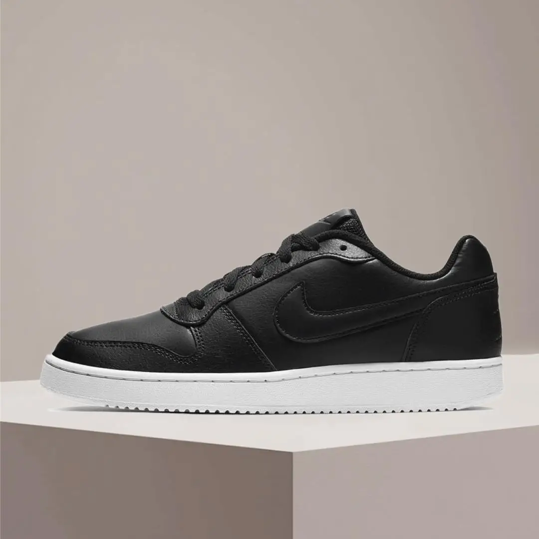 Nike Ebernon Low-Top Classic Comfort, rutschfeste, dämpfende, langlebige Unisex-Skateschuhe für den Alltag, AQ1773-001