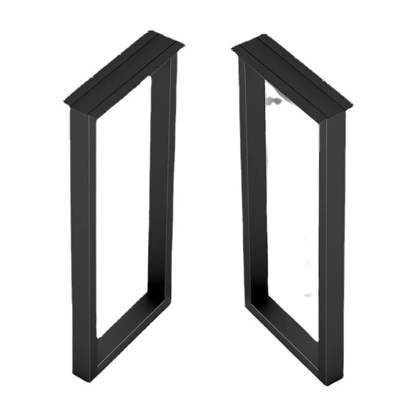 Tischbeinhalterung aus Schmiedeeisen, nordisch, modern, schlicht, für Esstisch, Computertisch, Wohnzimmer, Couchtisch, Fußstütze, Boden