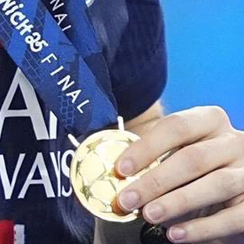 Neue 2000-2025 Bestseller München Finale Meisterschaftsmedaille, Metall-Replik, Fußball-Fan Sammleredition, mit Band Image