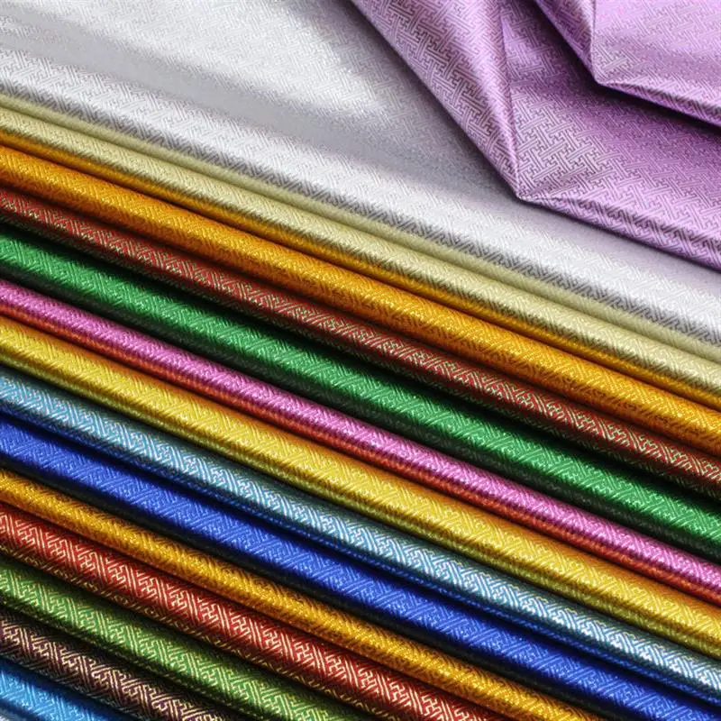 Seidenbrokat-Jacquard-Stoff – 3D-Besatz für Cheongsam, Hanfu, mongolische Robe, Puppenkleidung, Bühnenkostüm und dekorative Kanten Image