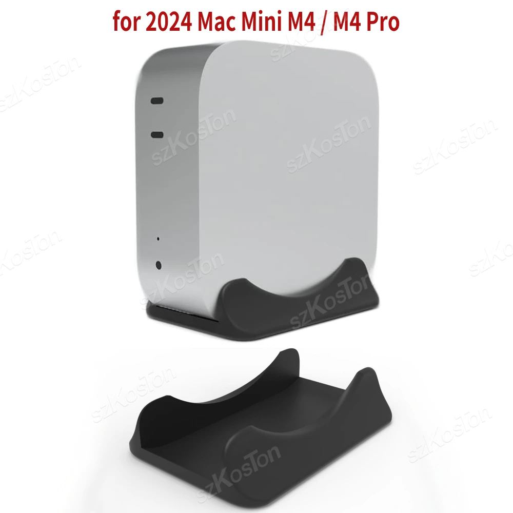 Vertikaler Ständer für 2024 Mac Mini M4 Desktop-Computer, 3D-Druck-Zubehör für Mac Mini M4 Pro PC, Multifunktionshalter Image
