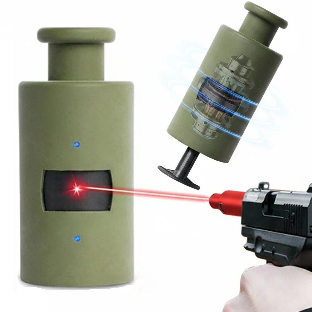 Laser-Ziel, elektronisches reaktives Hüpfziel, wiederaufladbares Schießziel für Laser-Schießübungen Image