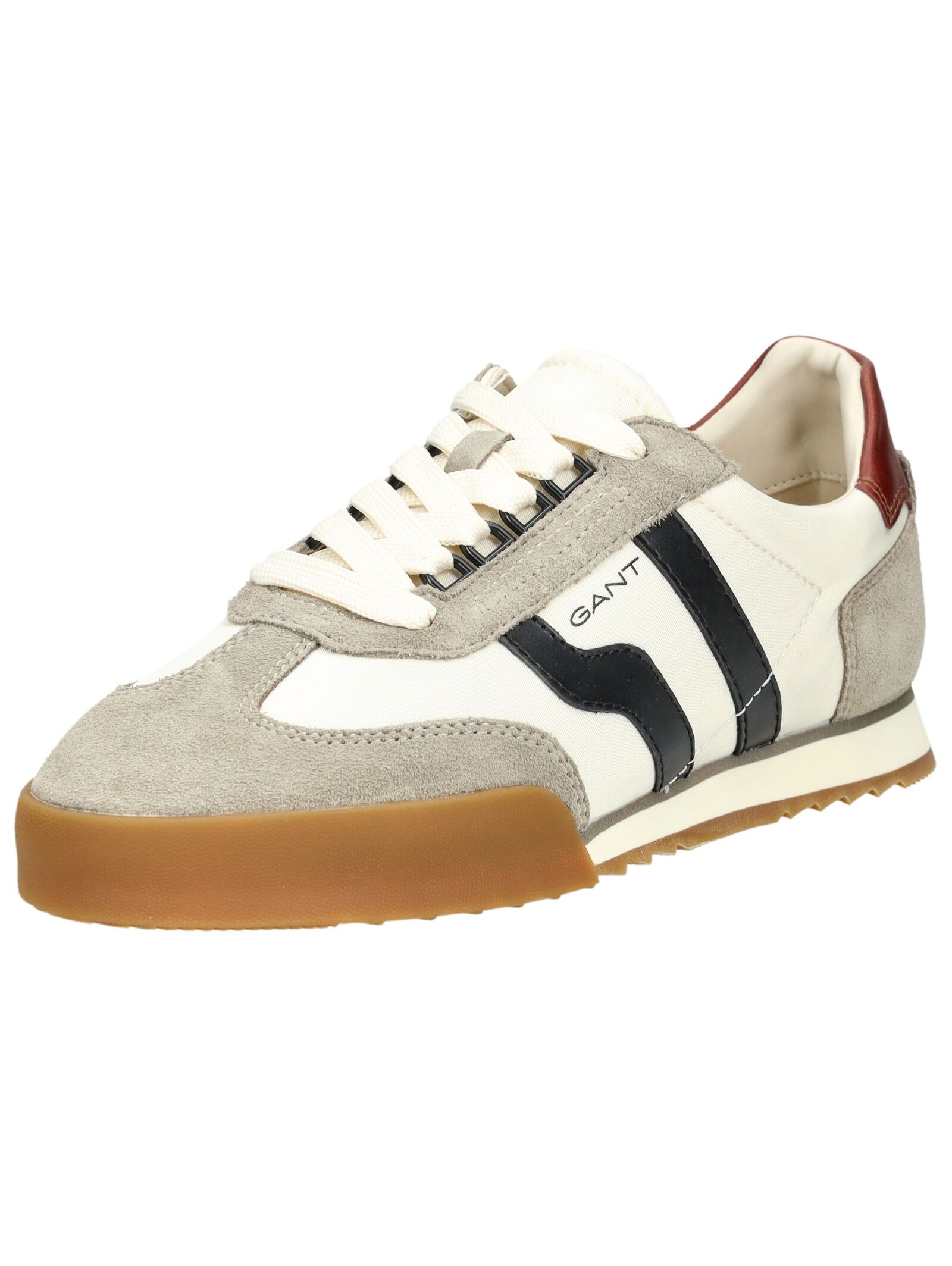 Sneaker GANT "Gant Sneaker Veloursleder", Herren, Gr. 41, beige, Veloursleder, Schuhe Sneaker