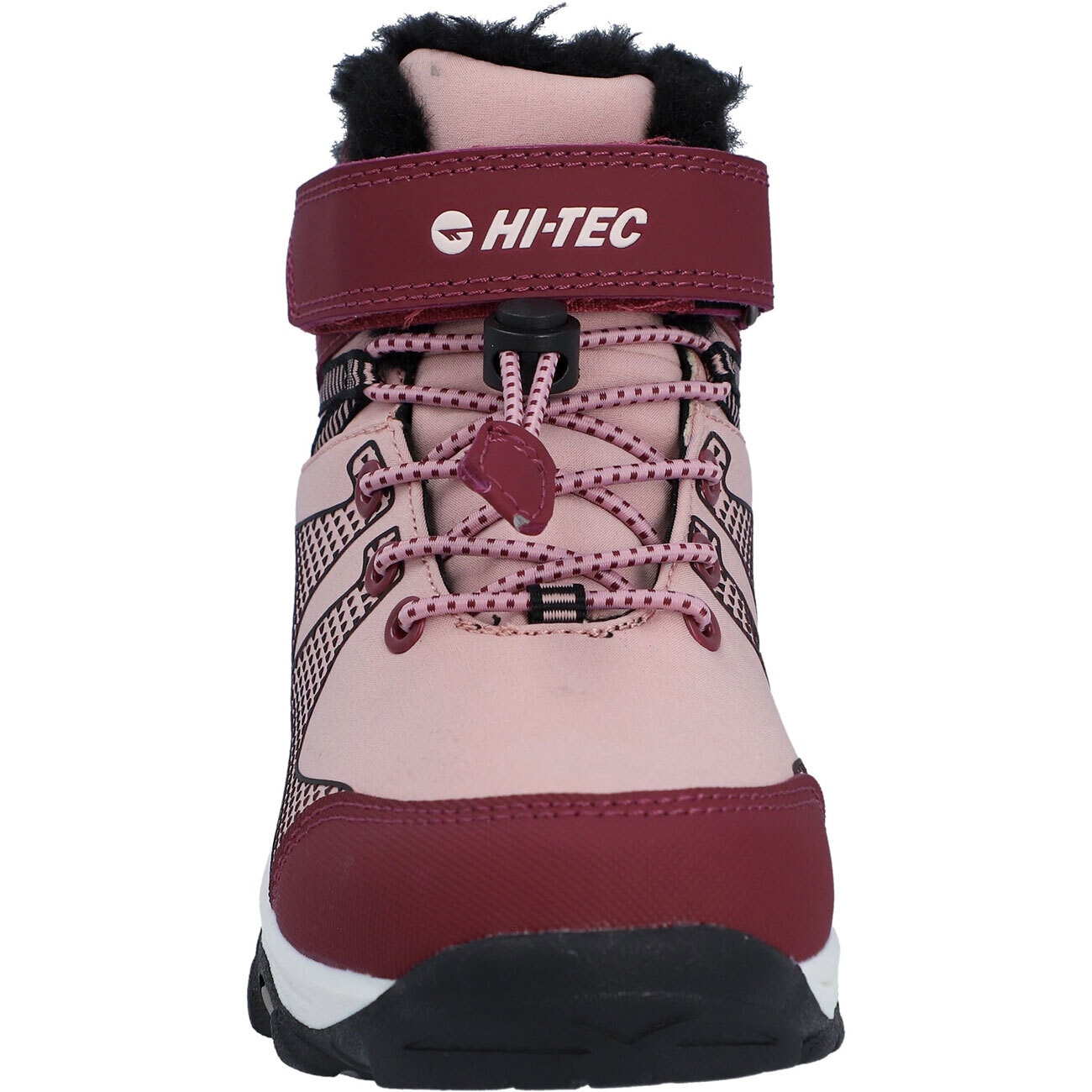 Wanderschuh HI-TEC "Hi-Tec Stiefel Jackdaw WP JRG Insulated", Kinder, Gr. 39, Normalschaft, violett, hellviolett, schwarz, 56% Textil, 44% Synthetik 100% Textil 90% EVA/10% Textil 100% Synthetik, Schuhe Wanderschuh