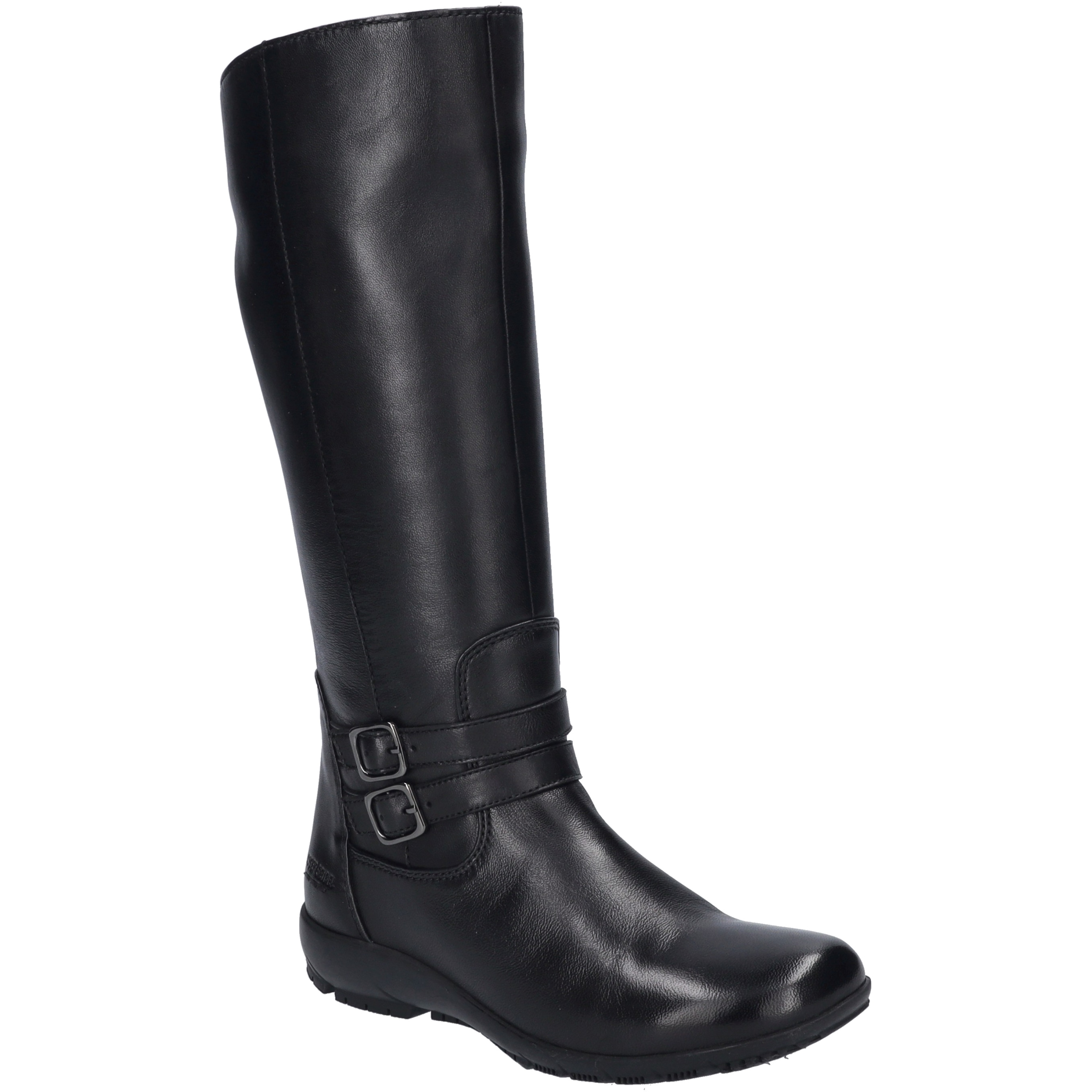 Stiefel JOSEF SEIBEL "Charlotte 10, schwarz", Damen, Gr. 38, schwarz, Obermaterial: 100% Rindsleder Leather cow., Schuhe Stiefel