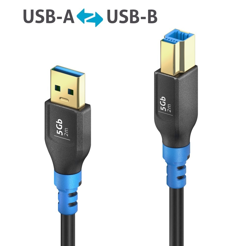 PureLink USB-A>B Kabel 2m FI-U300-020 Image