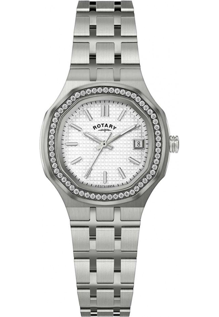 Rotary Womens RLB10013-01 Ladies Brillance Watch - Silver - One Size | Rotary Sale | Discount Designer Brands