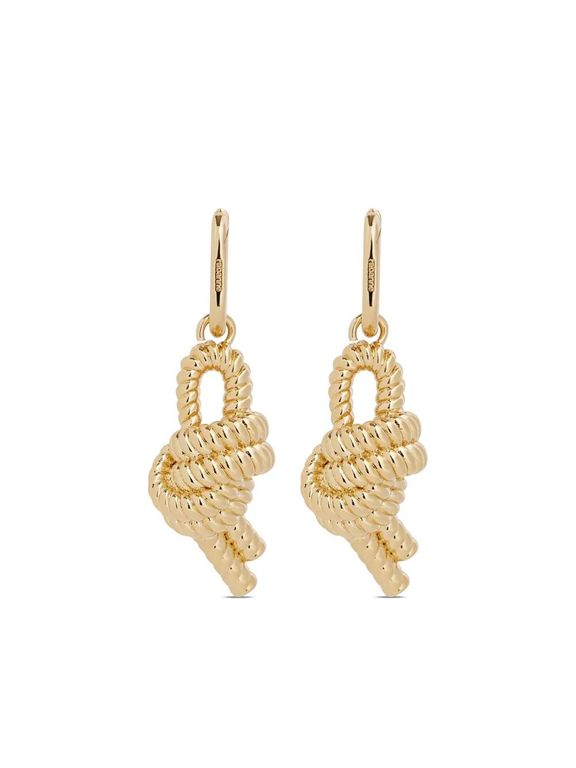 Paco Rope Earrings - Metallic - Rabanne Earrings
