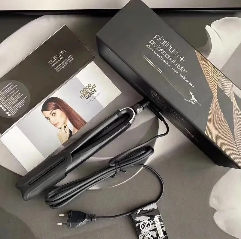 HH Geeignet für GHD Platinum: Kabelgebundener Glättkamm ohne Haarschädigung, zum Glätten und Locken, Dual-Use-Haarglätter Image