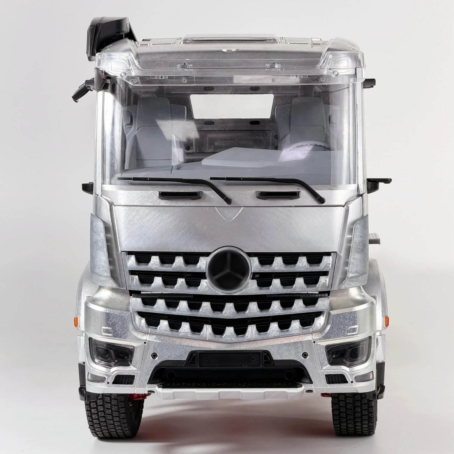 Metallkarosserie im Maßstab 1:14, 3348 3363 1851 Muldenkipper-Modell, CNC-Metallkarosserie-Kit mit zu öffnenden Türen Image