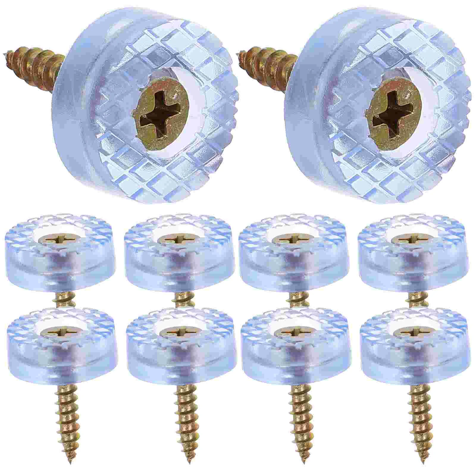 20 Stück Gummi-Möbelfüße, rutschfeste Stuhlbeine, rutschfeste Schneidebrettfüße, Tischbeine, Bodenschutz, Erhöhungspolster für Image