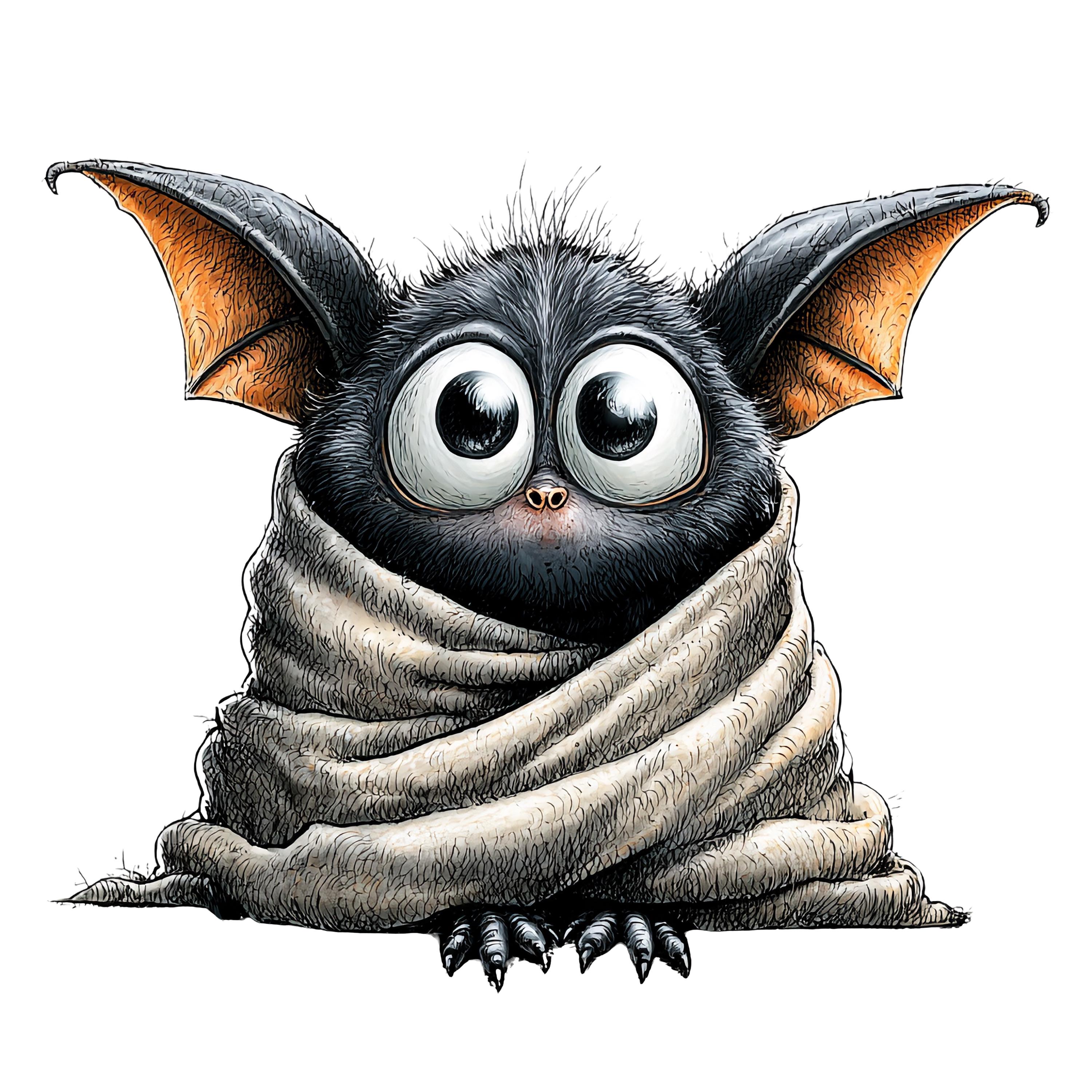 Set di 5 adesivi bizzarri a forma di pipistrello, 5 pezzi, adesivi divertenti per auto, decorazioni di Halloween, adesivi in vinile impermeabili per l